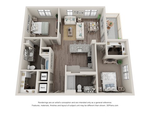 820 Clawson Place 1-3 Beds Apartment for Rent - Photo Gallery 12